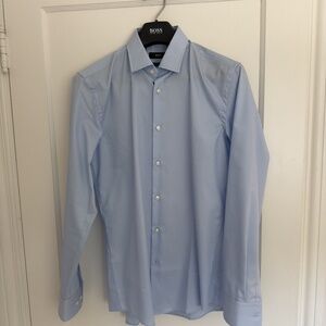 Hugo Boss, slim fit, wrinkle free, white, 15 1/2, dress shirt